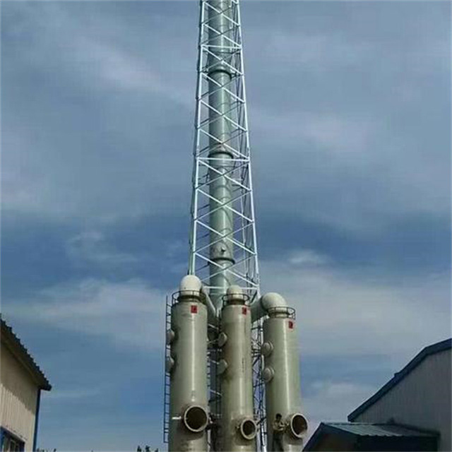 Desulfurization และ Degassing Tower Steel Chimney